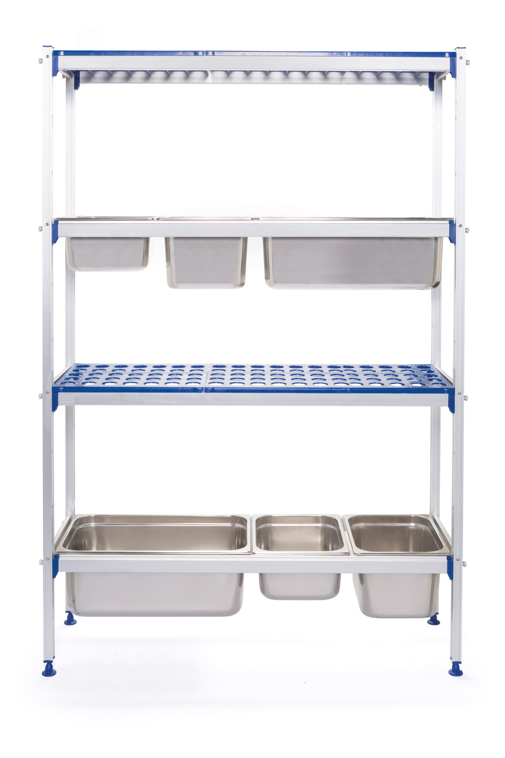 Regał magazynowy na pojemniki GN 1/1