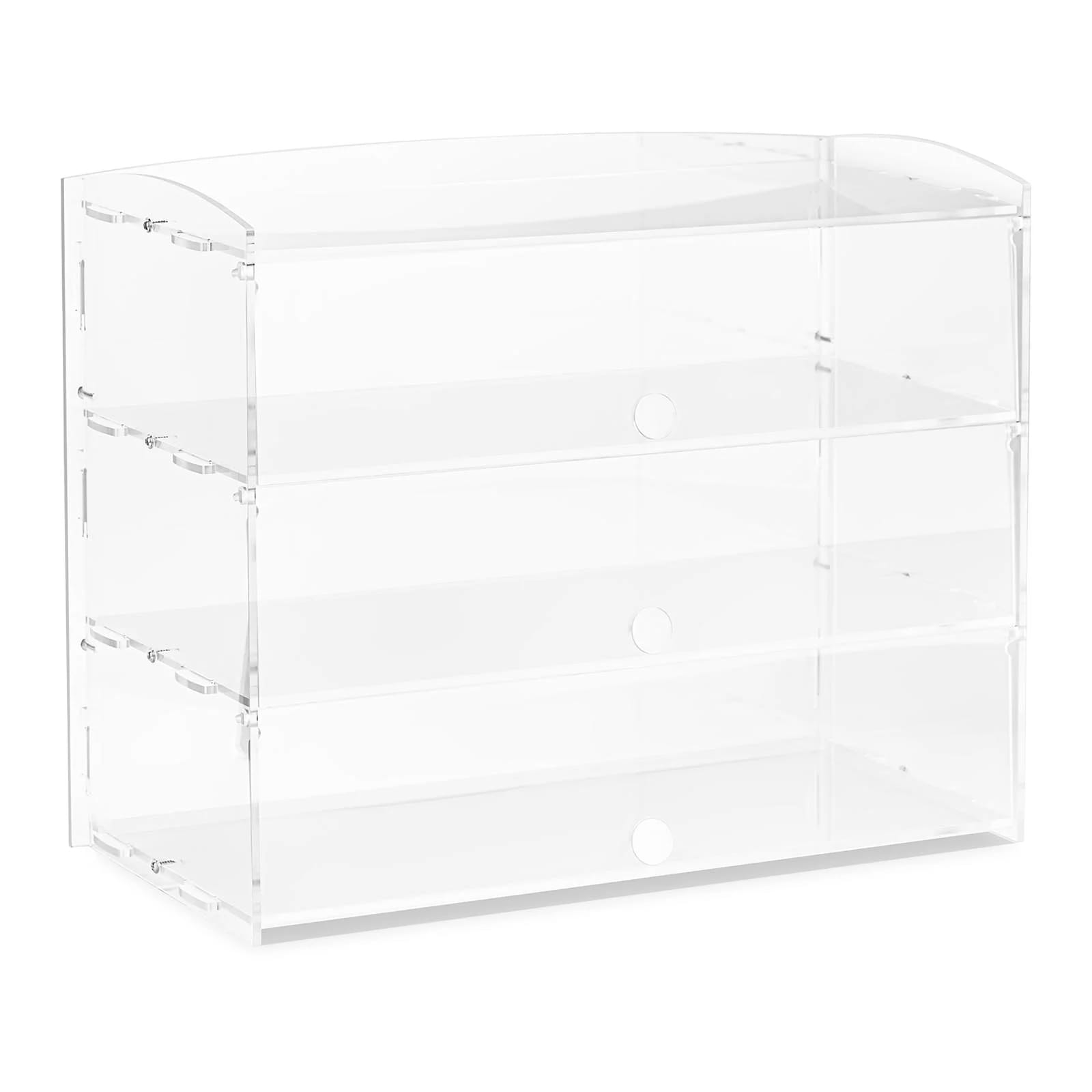 Witryna ekspozycyjna akrylowa 3 półki | RCBV-3T