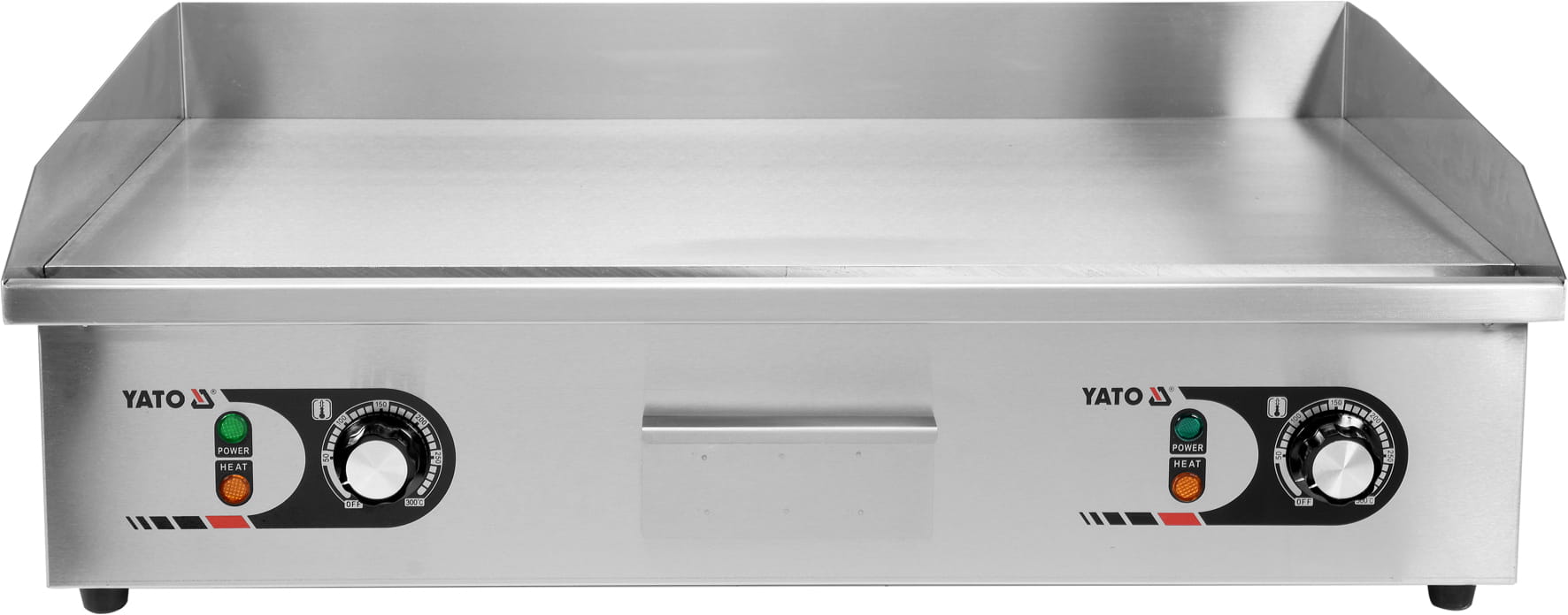 Podwójna płyta grillowa 73x42 cm 2x2200W