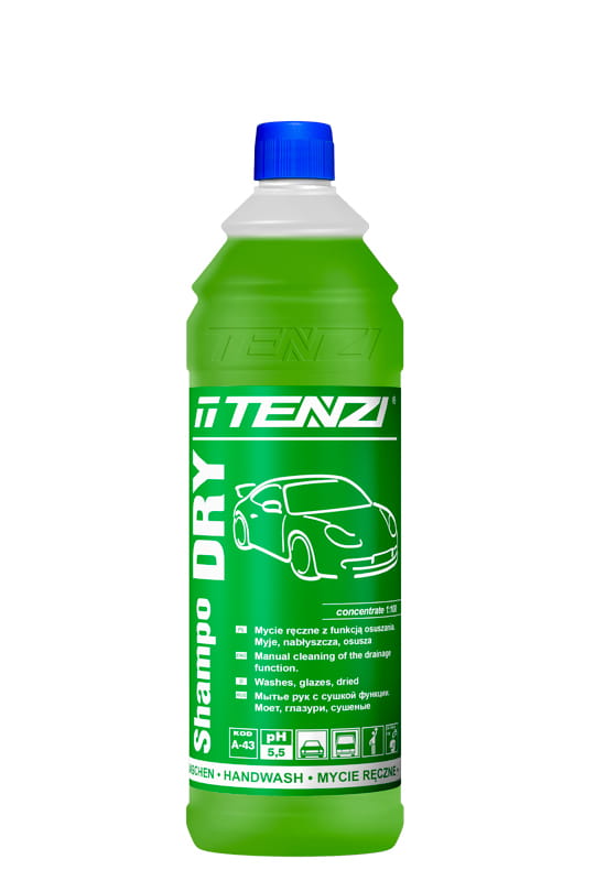 Shampo Dry 5L szampon do auta z osuszaniem TENZI