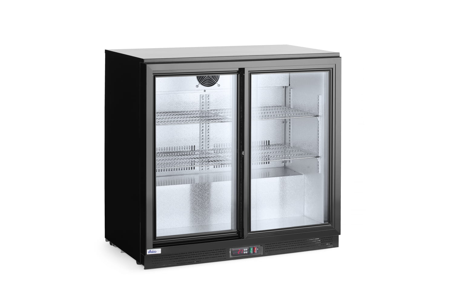 Chłodziarka na napoje, lodówka barowa z drzwiami przesuwnymi | 233917