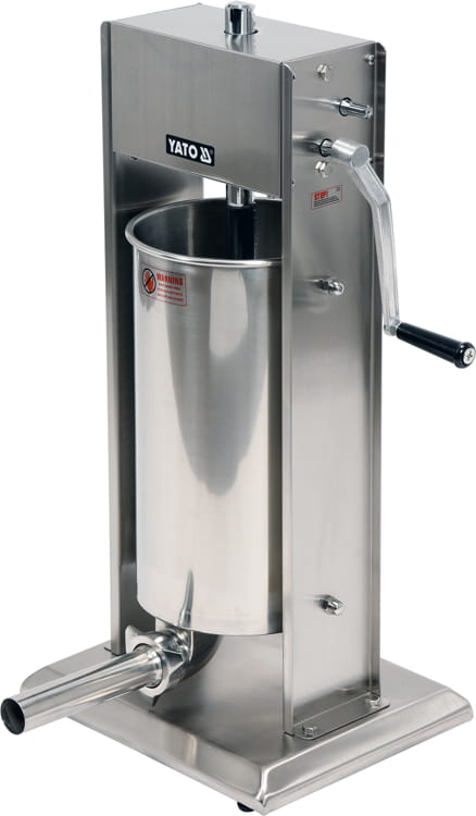 Nadziewarka do kiełbas pionowa 15L + 4 lejki