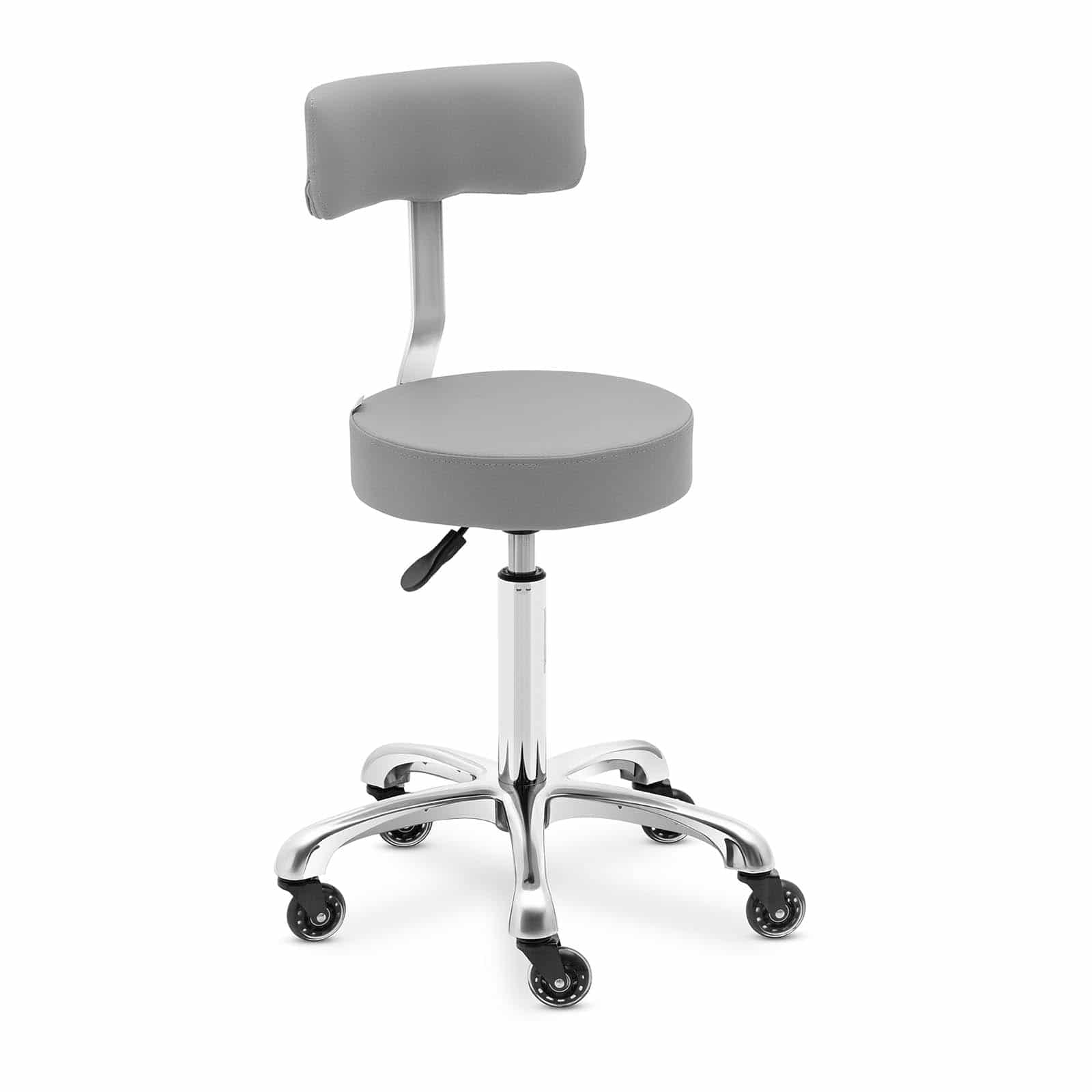 Krzesło kosmetyczne - ciemnoszare | 10040609