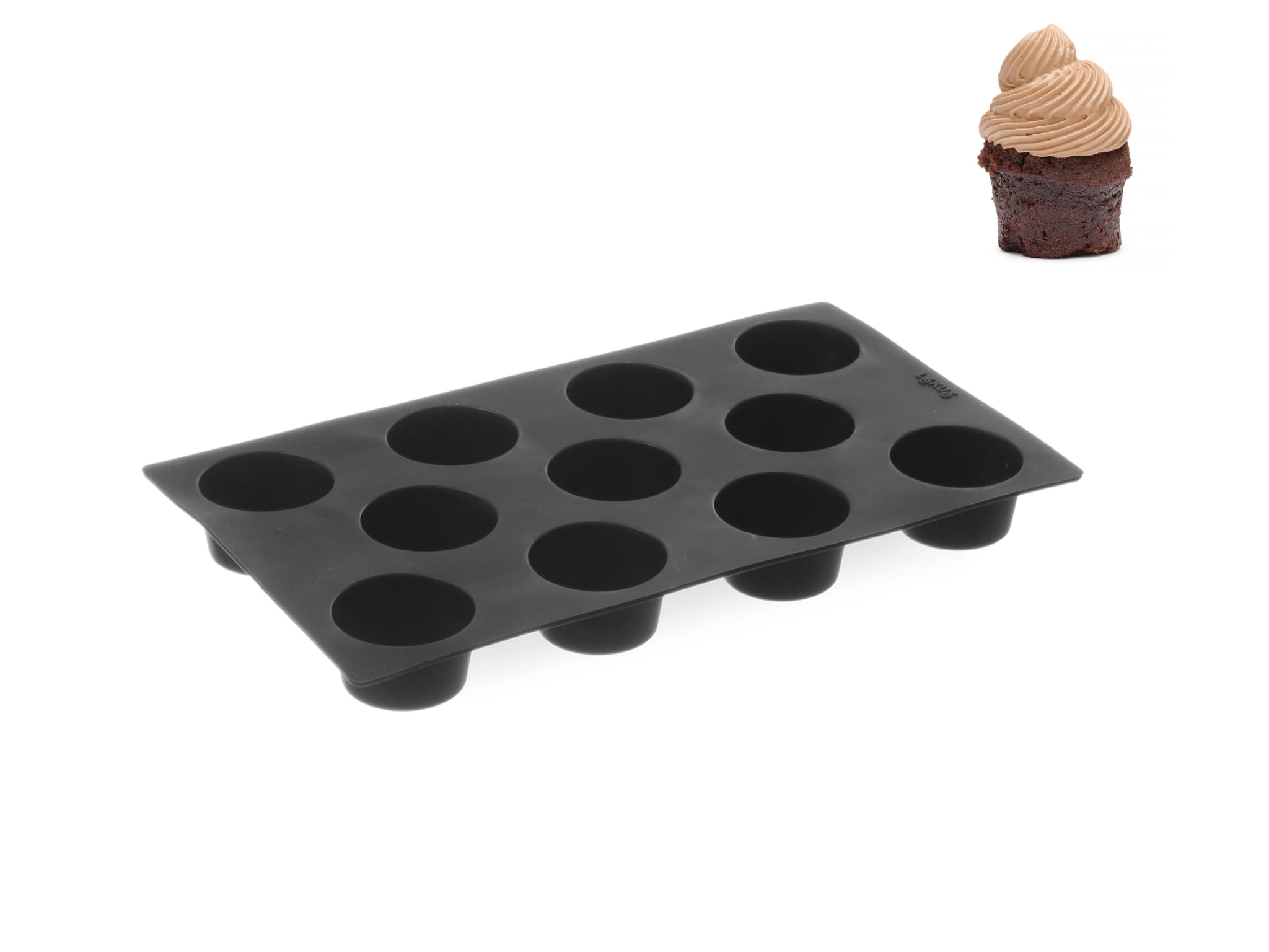 Forma silikonowa na 11 muffinek