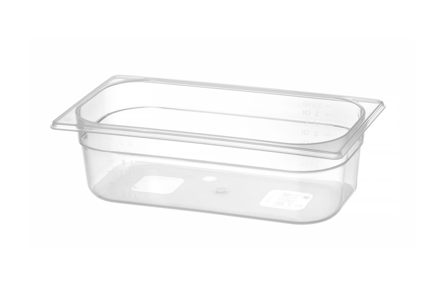 Pojemnik gastronomiczny z polipropylenu Hendi GN 1/3, 100mm | 880227