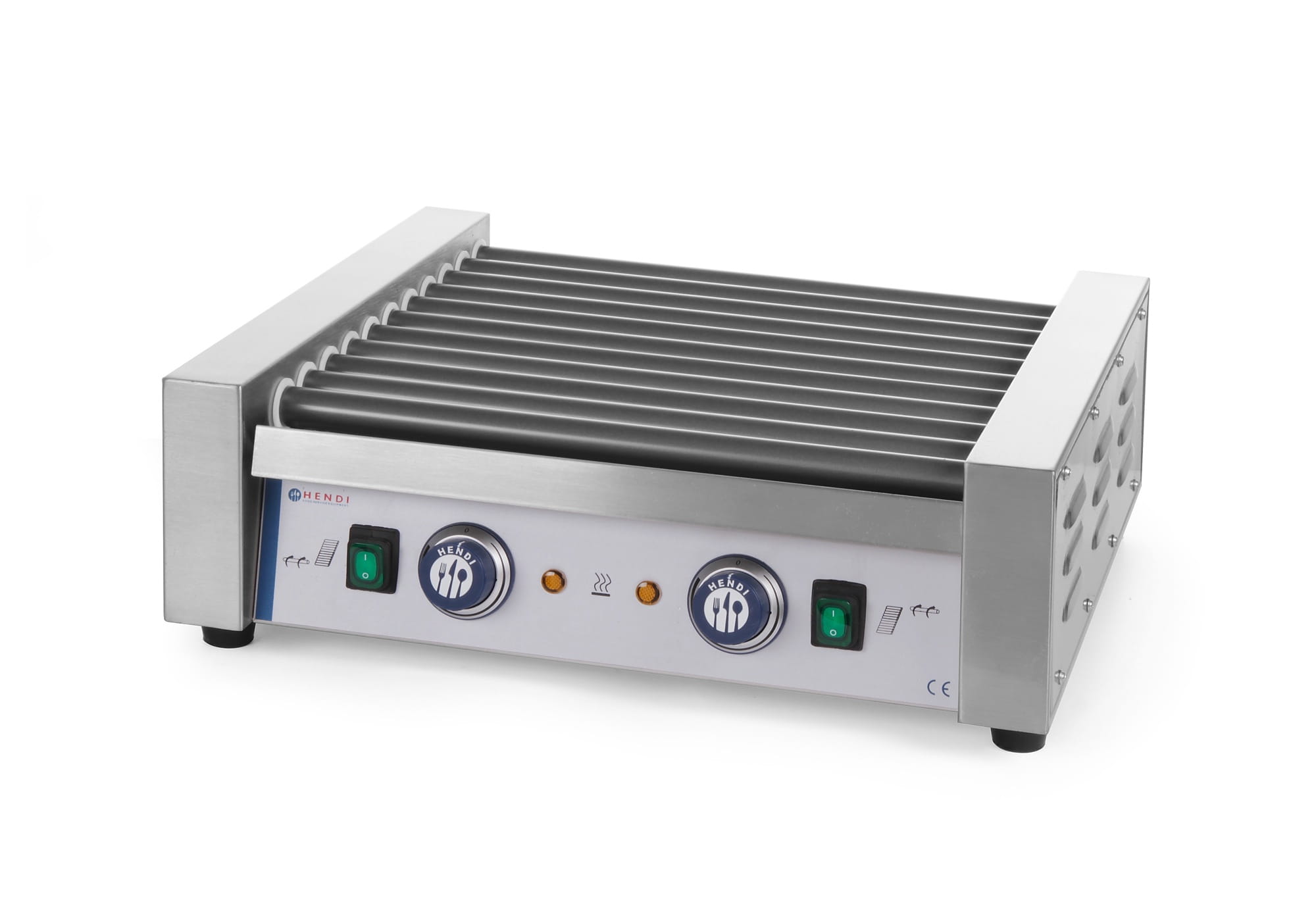 Podgrzewacz rolkowy do parówek, hot dogów, 11 rolek Hendi