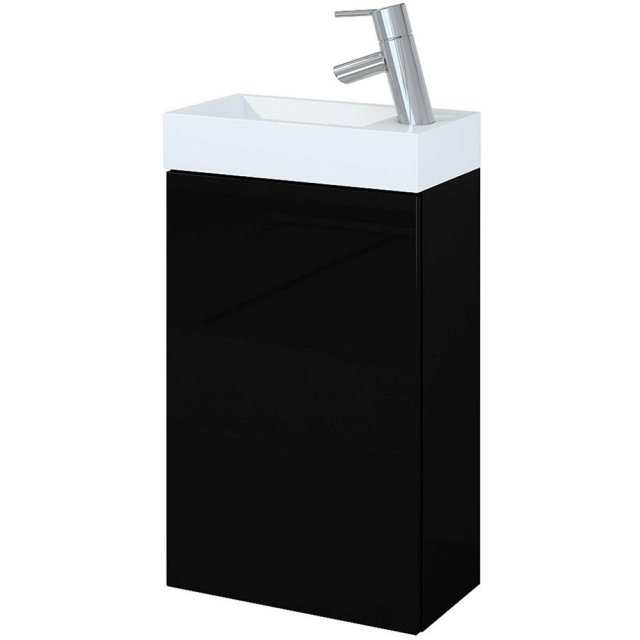 ELITA Szafka z umywalką YOUNG BASIC 40 black 163070