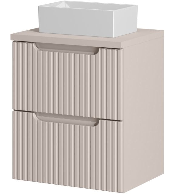 COMAD Zestaw mebli NOVA CASHMERE szafka z blatem 50 cm, umywalka GAJA