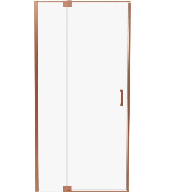 Drzwi prysznicowe ALLURIA COPPER BRUSHED 90x200 uchylne TER-0130