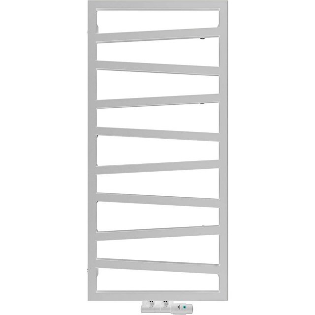 TERMA Grzejnik łazienkowy ZIGZAG 107x50 biały WGZIG107050KJ16ZS