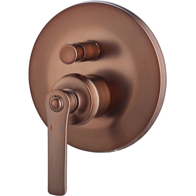 OMNIRES Bateria prysznicowo-wannowa ARMANCE podtynkowa miedź antyczna