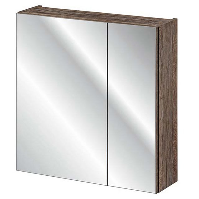 COMAD Szafka z lustrem SANTA FE OAK dąb vintage 60 cm do samodzielneg