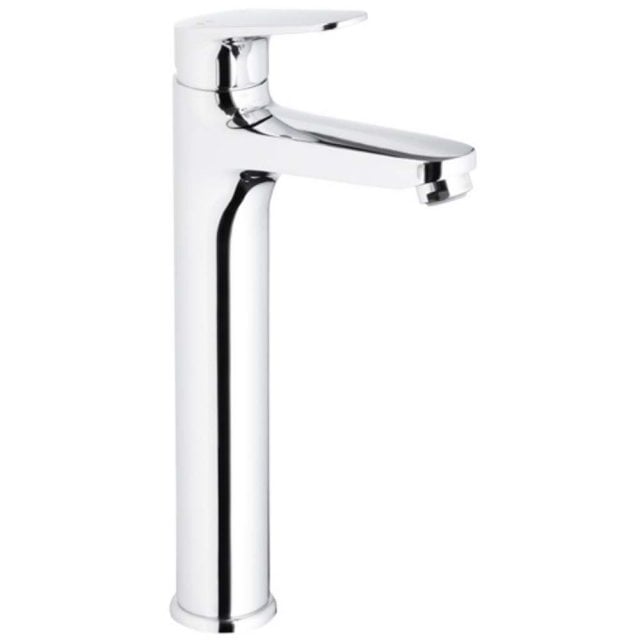 KFA Bateria umywalkowa nablatowa stojąca OTAVA chrom click-clack 5552