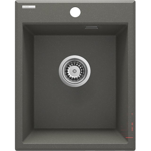 DEANTE Zlewozmywak granitowy ERIDAN antracyt metalik 1-komorowy ZQE_T