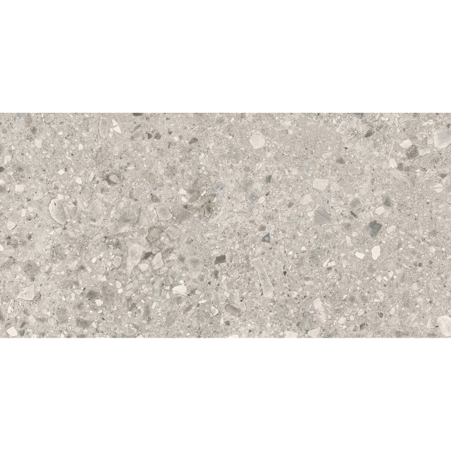 Gres szkliwiony TERRAZZO STONE cold grey mat 59,8x119,8 gat. II