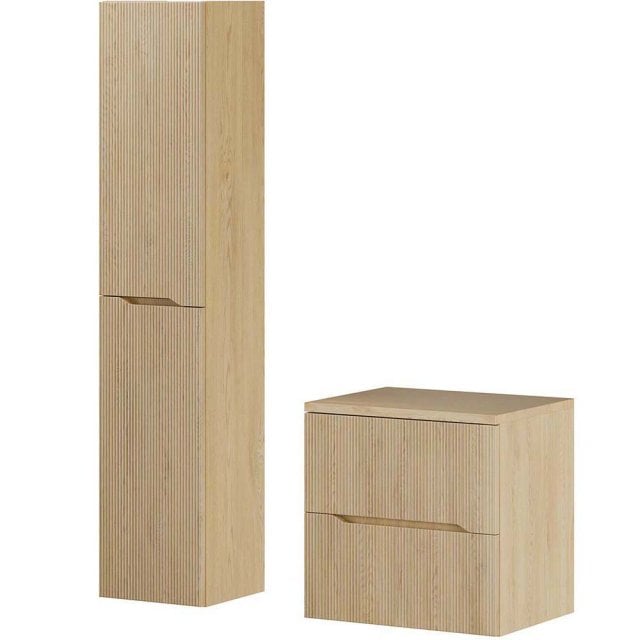 COMAD Zestaw mebli NORDIC CREMONA szafka z blatem 60 cm, słupek 35 cm