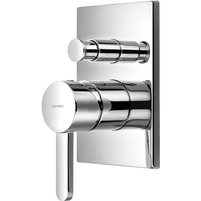 OMNIRES Bateria prysznicowo-wannowa DARLING podtynkowa chrom połysk D