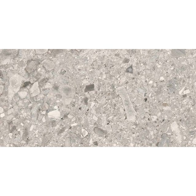 Gres szkliwiony CANDY TERRAZZO NUOVO light grey mat 29,8x59,8 gat. II