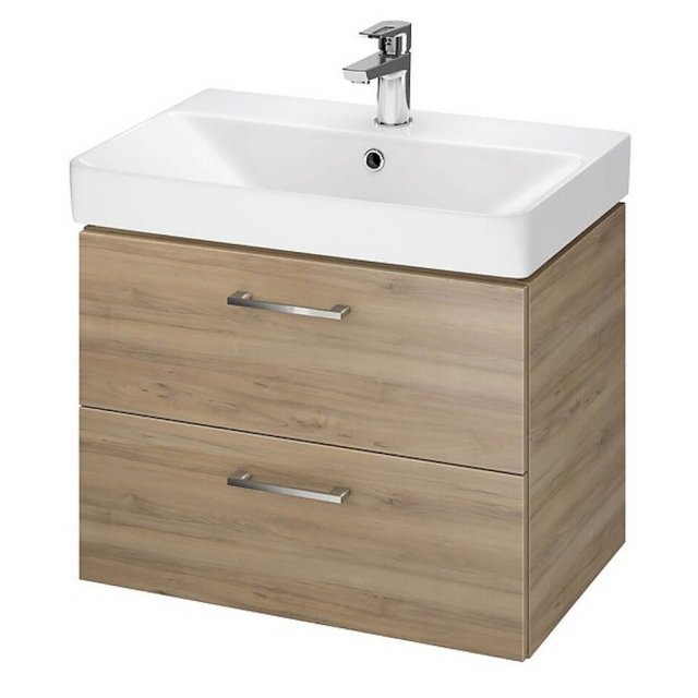 Szafka z umywalką w zestawie SET b280 LARA MILLE slim 60 orze