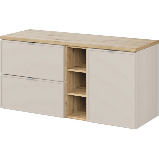 COMAD Zestaw mebli BELLA CASHMERE 2 szafki podum., szafka z koszem, b