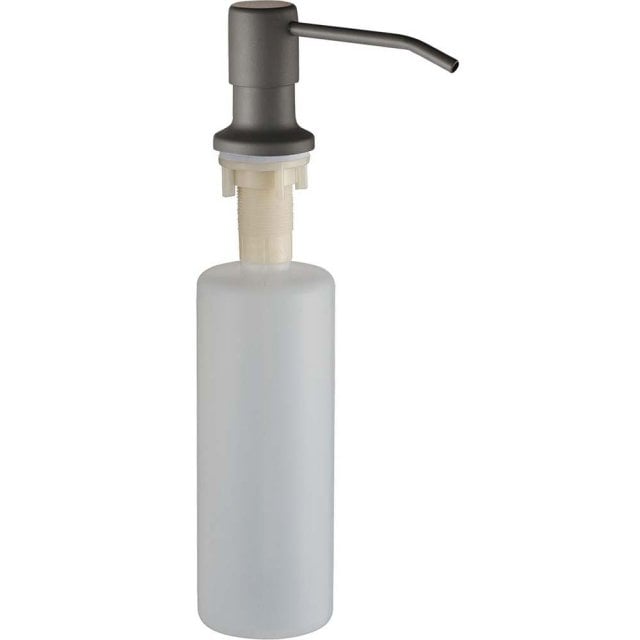 LAVEO Dozownik na płyn do mycia naczyń DROP szary OKD_531T