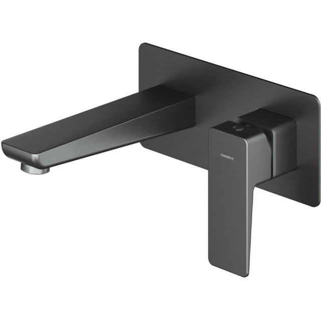 OMNIRES Bateria umywalkowa PARMA podtynkowa grafit szczotkowany PM741