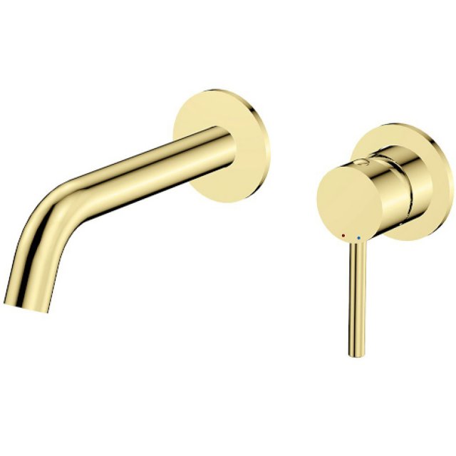 BESCO Bateria umywalkowa podtynkowa VEO złota BU-VS-ZL