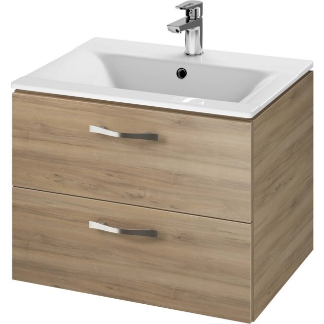 CERSANIT Szafka z umywalką NIKO 60 orzech do samodzielnego montażu S8