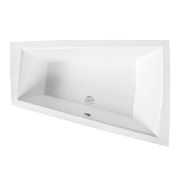 BESCO Wanna narożna INTIMA DUO SLIM asymetryczna prawa 170x125 #WAID-