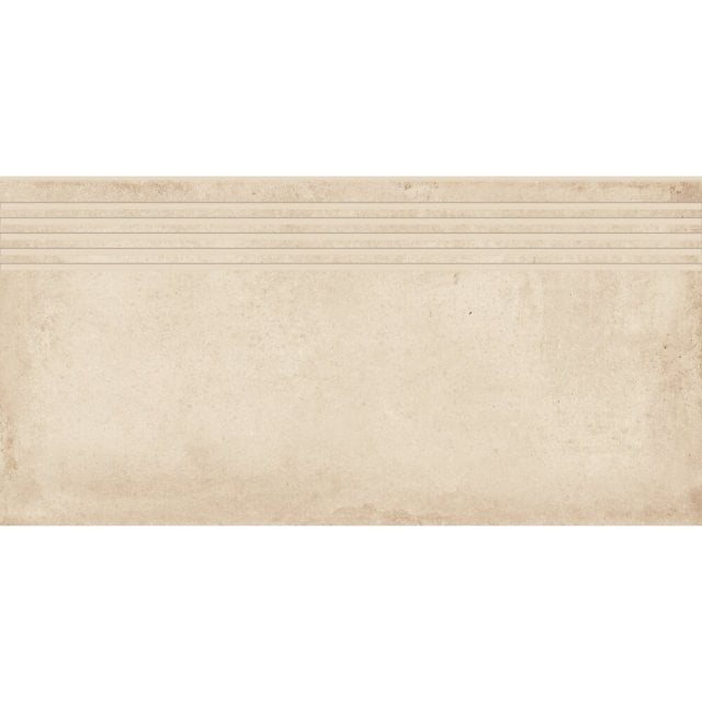 Gres szkliwiony stopnica DIVERSO beige mat 8mm 29,8x59,8 gat. I