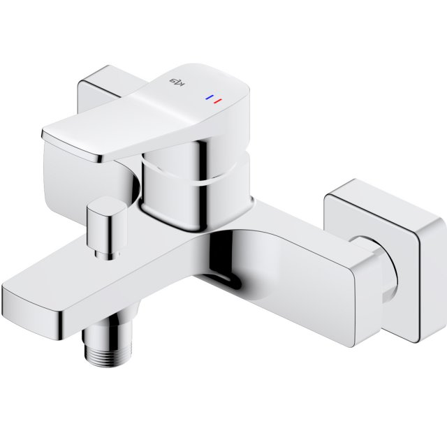 KFA Bateria wannowa MALAGA ścienna chrom 4524-010-00