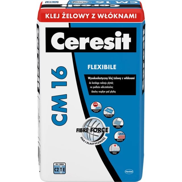 Zaprawa klejąca elastyczna CERESIT CM 16 FLEXIBLE 22,5 kg