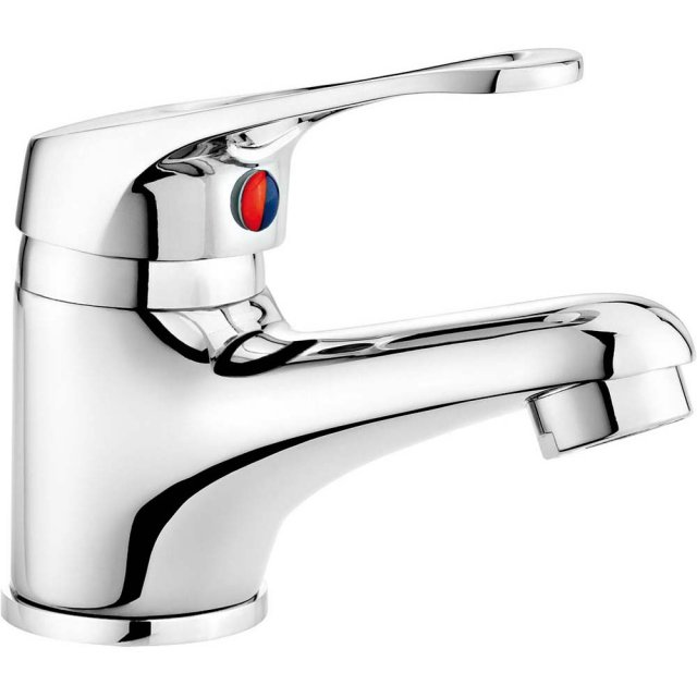 DEANTE Bateria umywalkowa stojąca LOBO + korek automatyczny chrom BYU