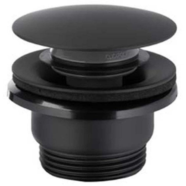 KFA Korek umywalkowy KLIK-KLAK uniwersalny metalowy czarny 660-320-81