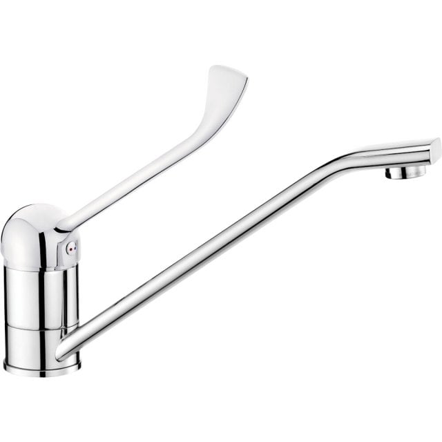 DEANTE Bateria kuchenna stojąca CORIO chrom z dźwignią Clinic BFC_060