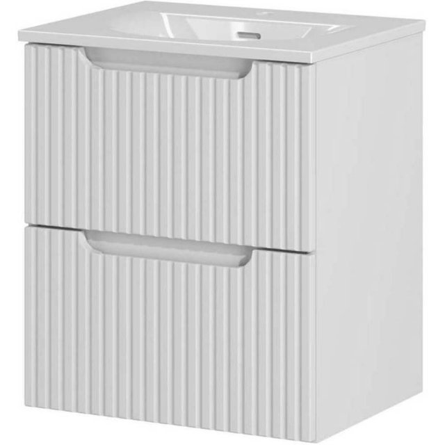 COMAD Szafka NOVA WHITE z umywalką meblową SKY 50 cm