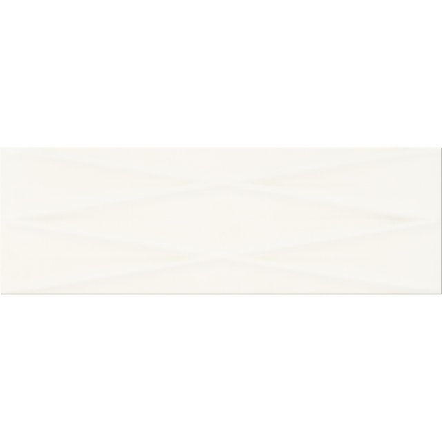 Płytka ścienna MERIDIAN white lines structure glossy 25x75 gat. II