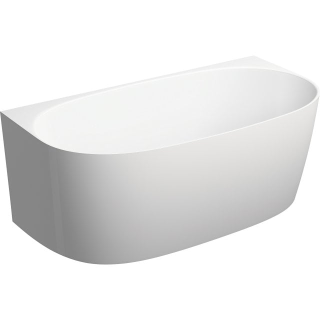 OMNIRES Wanna przyścienna VALENCIA M+ 148x77 biała połysk VALENCIA148