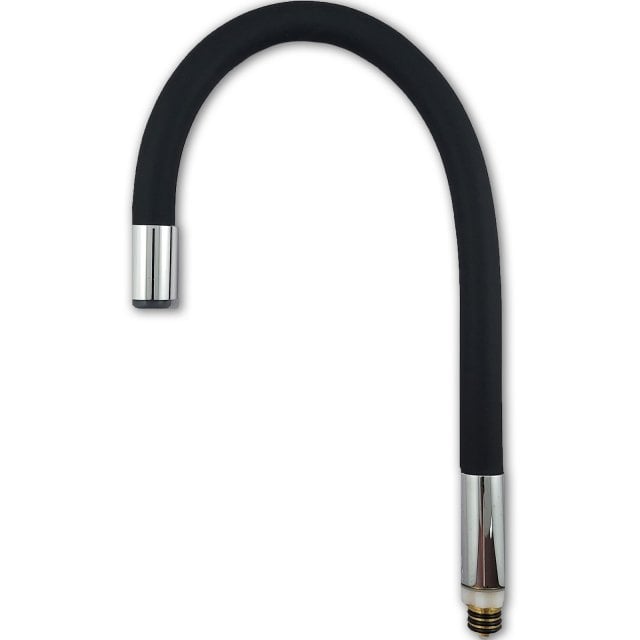 KFA Wylewka elastyczna RUMBA do baterii kuchennej czarna 835-660-00