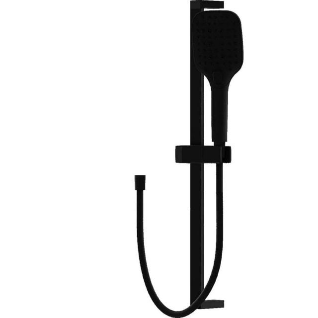 LAVITA Zestaw prysznicowy CETUS z drążkiem czarny