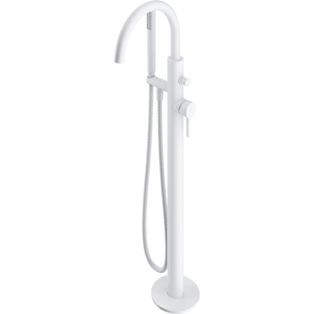 OMNIRES Bateria wannowa Y wolnostojąca biała mat Y1233-SWM