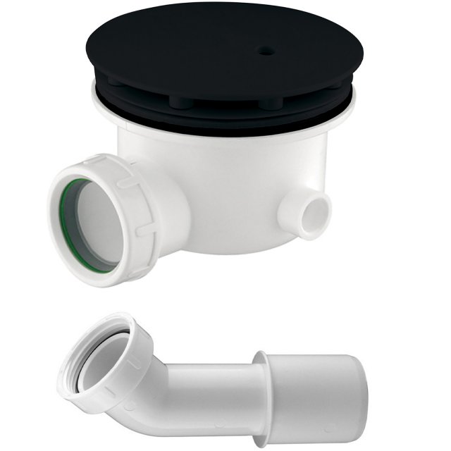 OMNIRES Syfon brodzikowy CGS czarny mat ST6590.43+ST45XBL