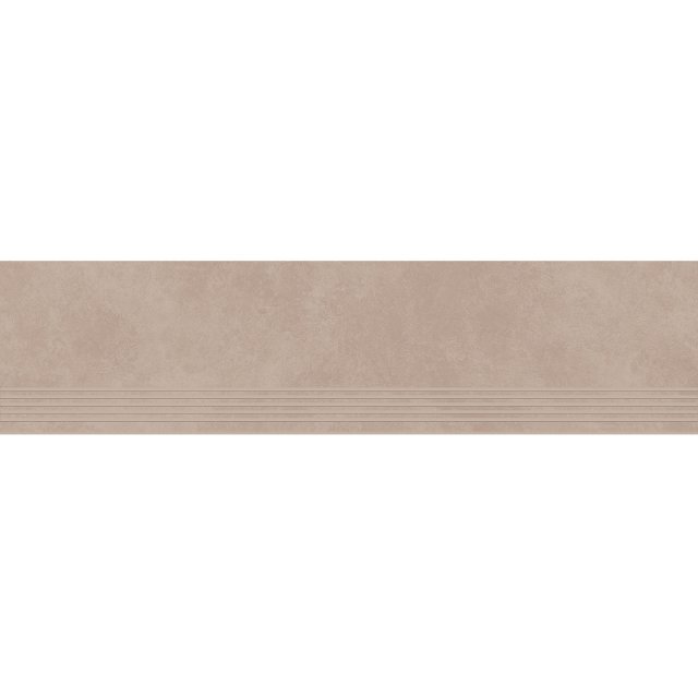 Gres szkliwiony stopnica ARES mocca mat 29,8x119,8 gat. I