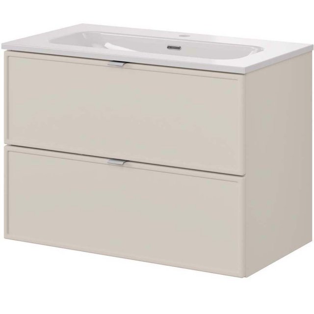 COMAD Szafka BELLA CASHMERE z umywalką meblową FLY 80 cm