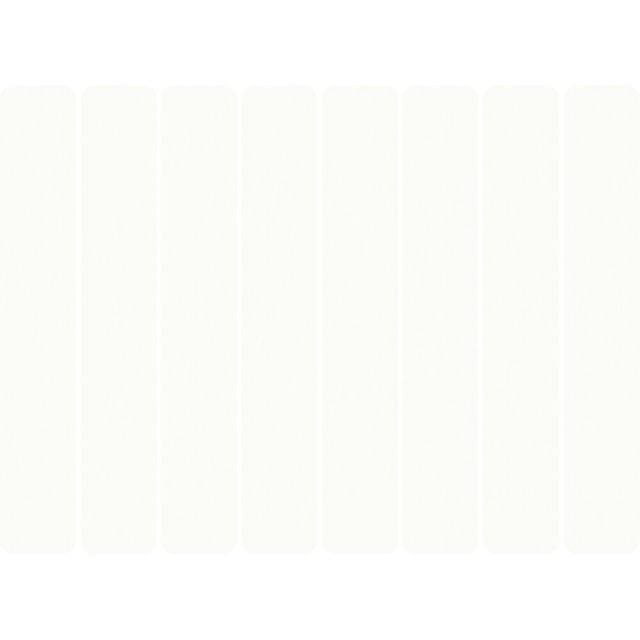 Płytka ścienna mozaika BRICKS white glossy 19,8x27 gat. I