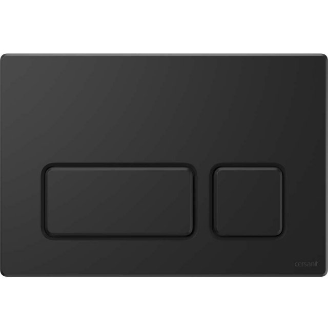 CERSANIT Przycisk spłukujący BLOCK czarny mat K97-455