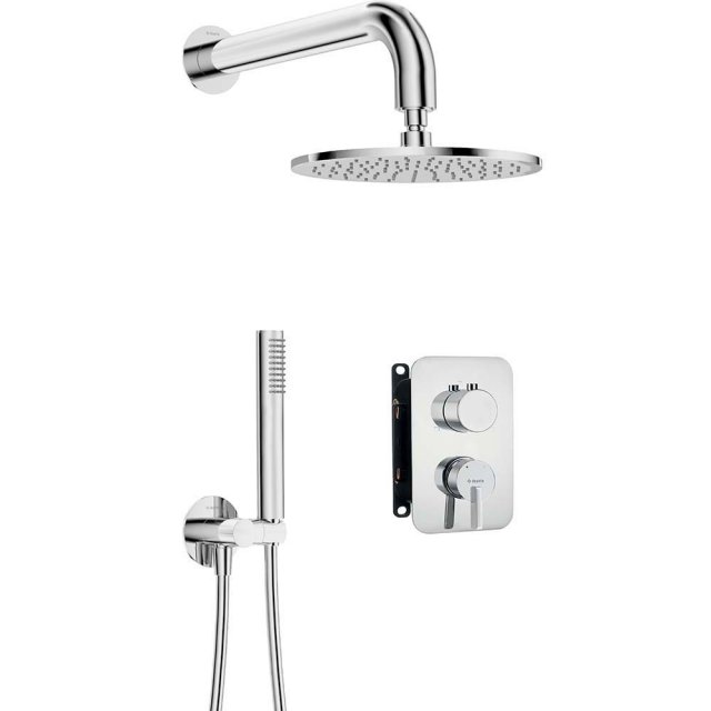 DEANTE Zestaw prysznicowy podtynkowy SILIA z BOXem mieszaczowym i gło