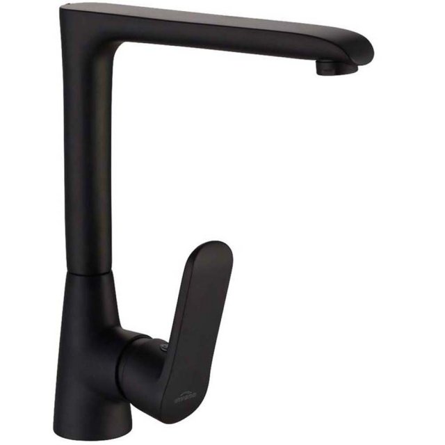 INVENA Bateria kuchenna stojąca SIROS czarna BZ-90-L04-A