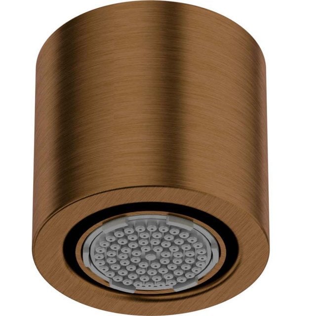 DEANTE Główka prysznicowa SILIA 1-funkcyjna brąz szczotkowany NQS_C30