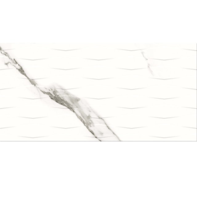 Płytka ścienna MORNAGO white structure glossy 29,8x59,8 gat. II